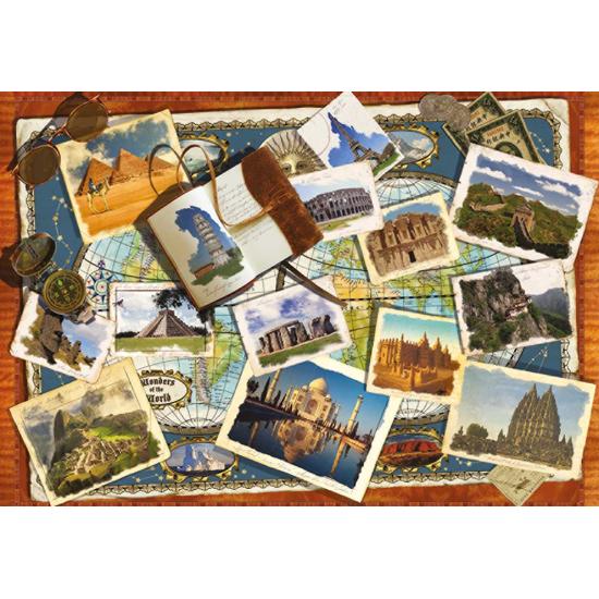 Merveilles du monde Jumbo Puzzle 2000 pièces
