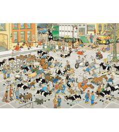 Puzzle Jumbo 1000 pièces Cattle Fair
