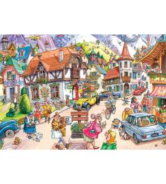 Violent Mountain Mistery Jumbo Puzzle 1000 pièces