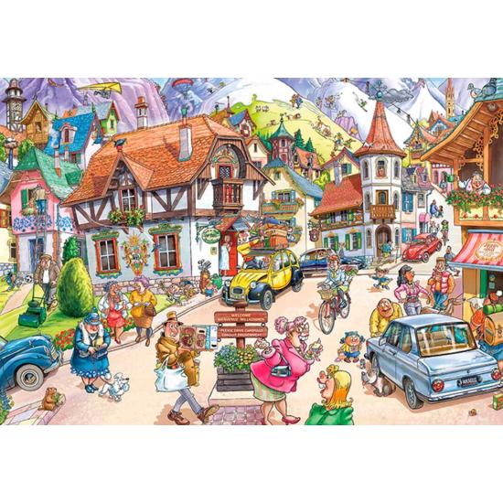 Violent Mountain Mistery Jumbo Puzzle 1000 pièces