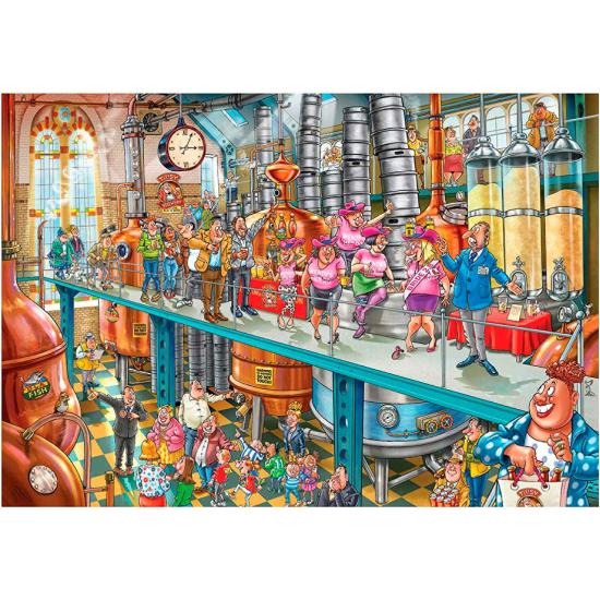 Jumbo Mystery Puzzle Problèmes dans la Brasserie 1000 Pièces Jumbo Mystery Puzzle Problèmes dans la Brasserie 1000 Pièces