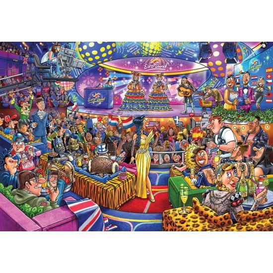 Puzzle Jumbo Wasgij Concours Eurosound 1000 pièces