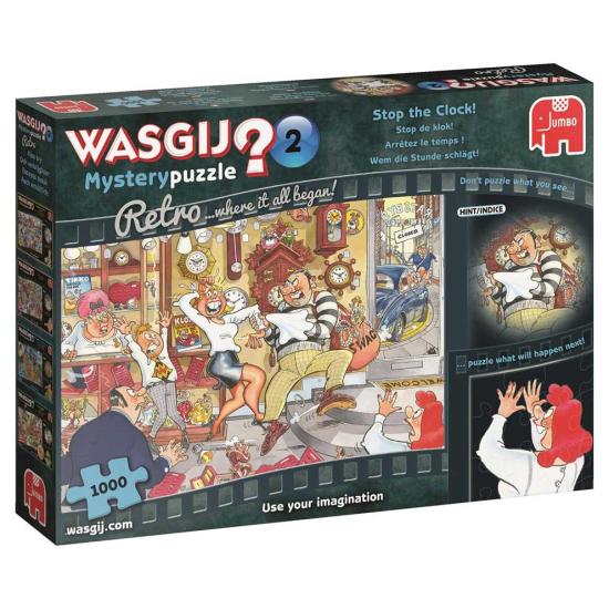 Wasgij Stop the Clock Mystery Jumbo Puzzle 1000 pièces