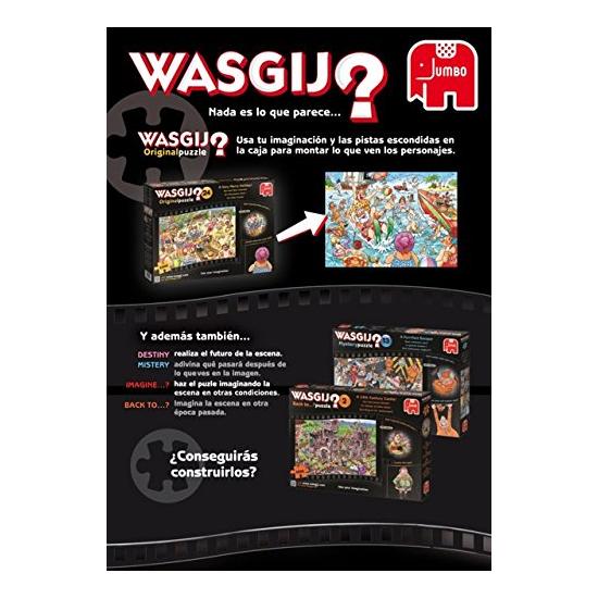 Wasgij Stop the Clock Mystery Jumbo Puzzle 1000 pièces