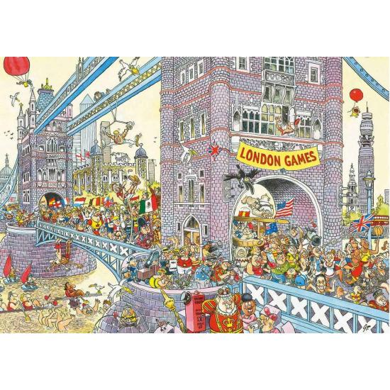 Puzzle Jumbo Wasgij La dernière haie 1000 pièces Puzzle Jumbo Wasgij La dernière haie 1000 pièces