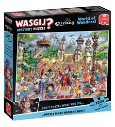 Puzzle Jumbo Mystery Monde de Merveilles Wasgij 1000 pièc