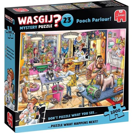 Puzzle Jumbo Mystery Wasgij Toilettage de Chien 1000 pièc