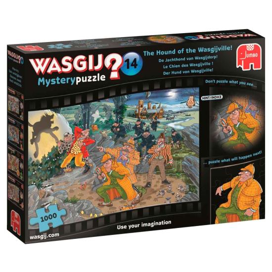 Les Chiens de Wasgij Jumbo Mystery Puzzle 1000 pièces