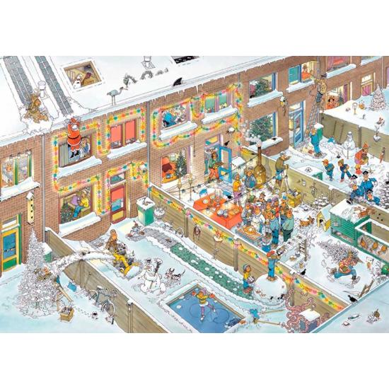 Puzzle Jumbo Réveillon de Noël, Noël 1000 pièces