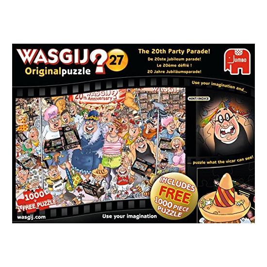 Puzzle Jumbo Original 20ème Anniversaire de 1000 Pièces