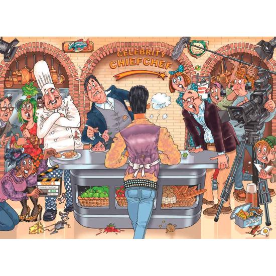 Puzzle Jumbo Original La Fête du Chef 1000 pièces