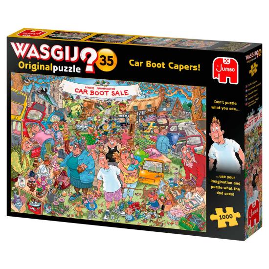 Original Jumbo Puzzle Trunk Market 1000 pièces