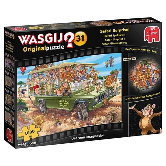 Puzzle Jumbo Original Safari Surprise 1000 pièces
