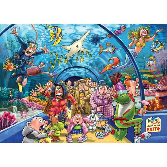 Puzzle Jumbo Original Blagues de l'Aquarium 1000 pièces