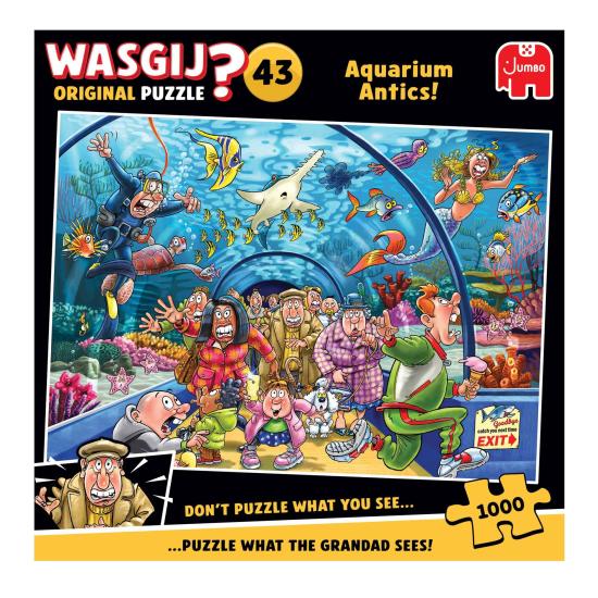Puzzle Jumbo Original Blagues de l'Aquarium 1000 pièces