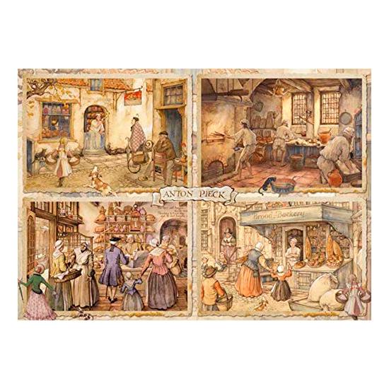 Puzzle géant Boulangers 19ème siècle 1000 pièces