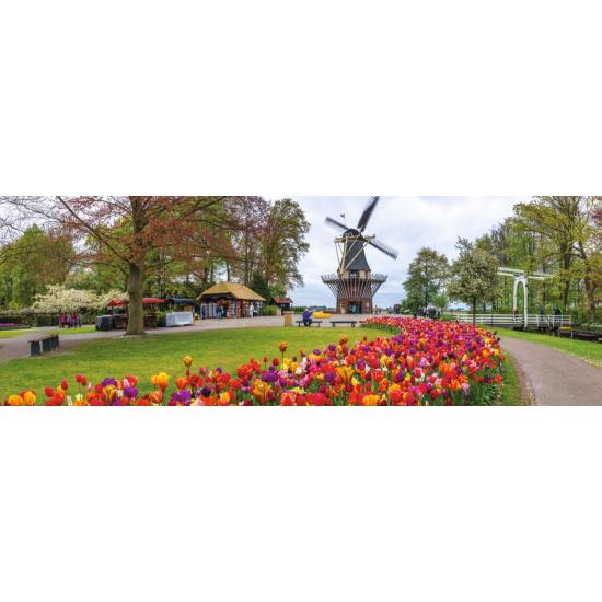 Puzzle géant panoramique Le Keukenhof, Pays-Bas 1000 pièces