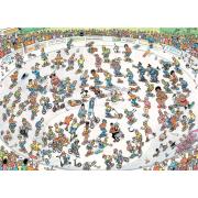 Puzzle Jumbo Patinage en le skate bowl 1000 pièces