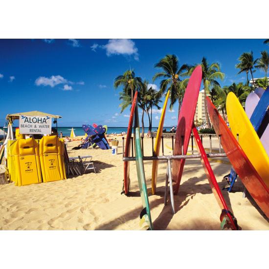 Waikiki Beach, Honolulu Puzzle géant 1000 pièces
