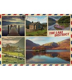 Jumbo Puzzle Carte Postale Du Lac 1000 Pièces