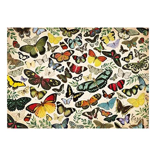 Jumbo Poster Papillons Puzzle 1000 pièces
