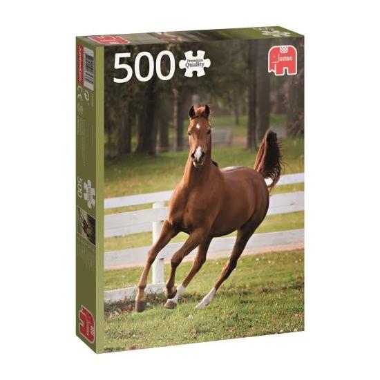 Jumbo Puzzle Poulain Jouant 500 Pièces Jumbo Puzzle Poulain Jouant 500 Pièces