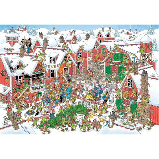 Puzzle Jumbo Village du Père Noël 5000 pièces