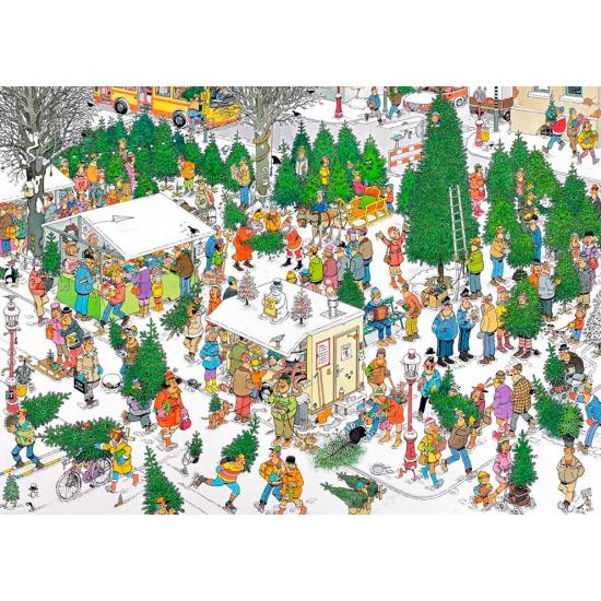 Jumbo Puzzle Cadeaux de Noël 2 x 1000 pièces
