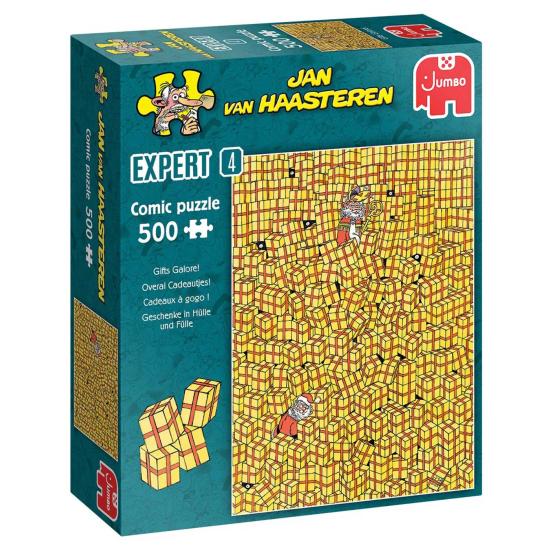 Jumbo Puzzle Cadeaux Partout 500 pièces