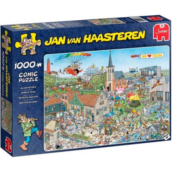 Retraite sur l'île Jumbo Puzzle 1000 pièces