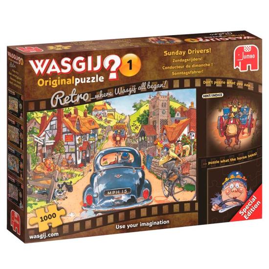 Jumbo Retro Sunday on the Road Puzzle 1000 pièces