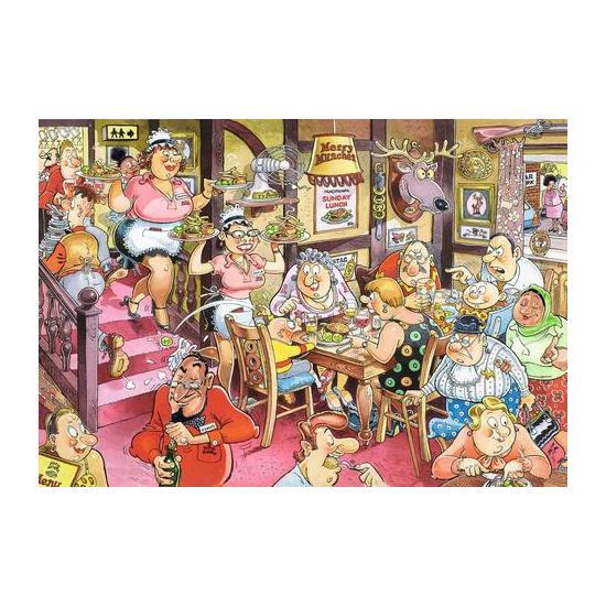 Jumbo Retro Mystery Sunday Lunch Puzzle 1000 pièces