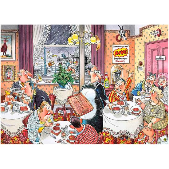 Retro Mystery Live Show Jumbo Puzzle 1000 pièces