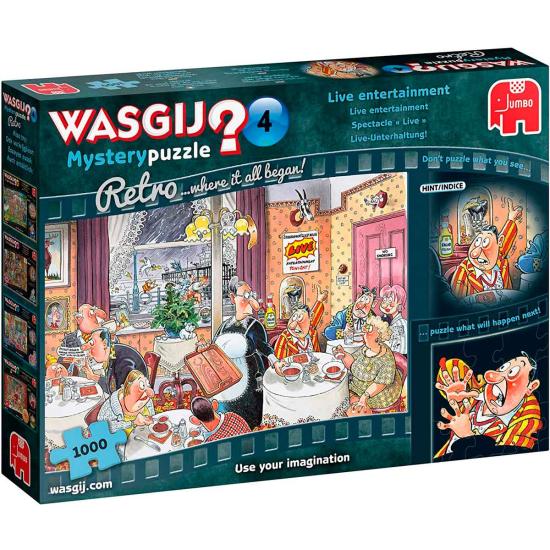 Retro Mystery Live Show Jumbo Puzzle 1000 pièces