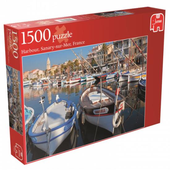 Puzzle Jumbo Sanary Sur Mer, France 1500 Pièces