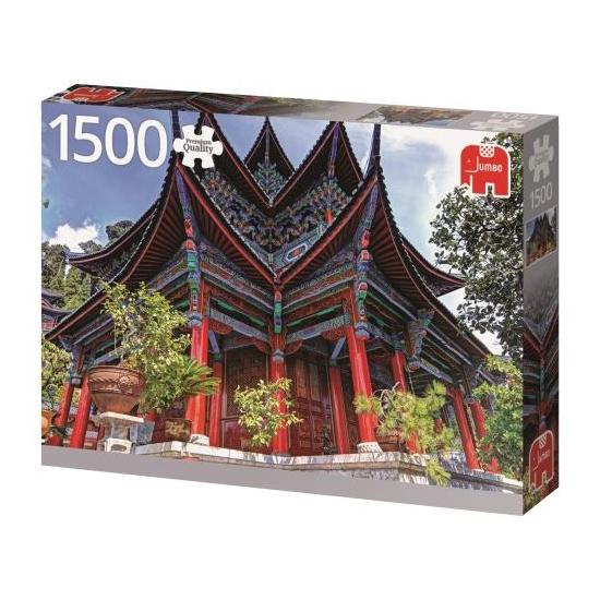 Puzzle Jumbo Temple chinois 1500 pièces