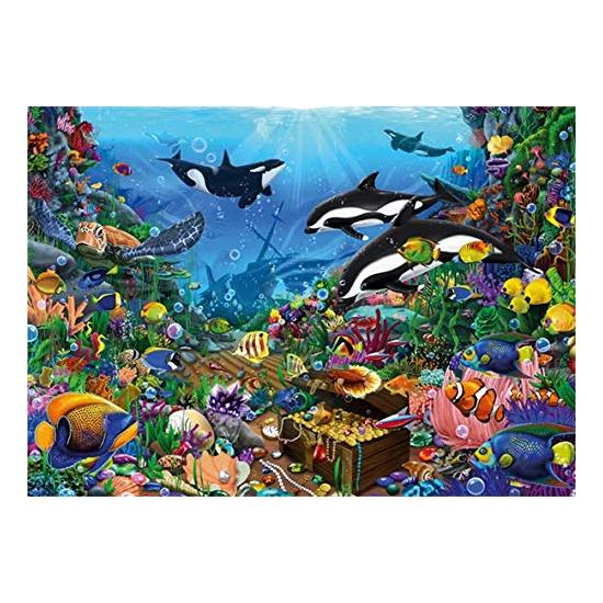 Puzzle Jumbo Trésors des fonds marins 1000 pièces