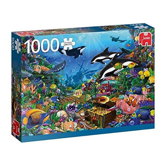 Puzzle Jumbo Trésors des fonds marins 1000 pièces