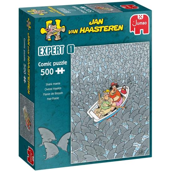 Jumbo Puzzle Shark-Mania 500 pièces