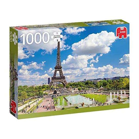 Puzzle Jumbo Tour Eiffel en été, Paris 1000 pièces