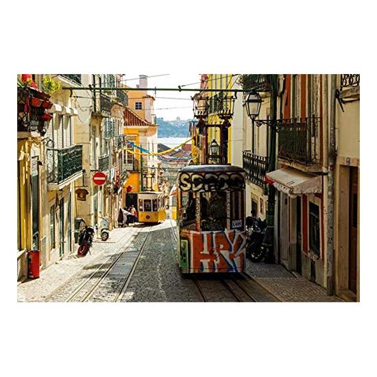 Puzzle Jumbo Tramway de Lisbonne, Portugal 1500 pièces