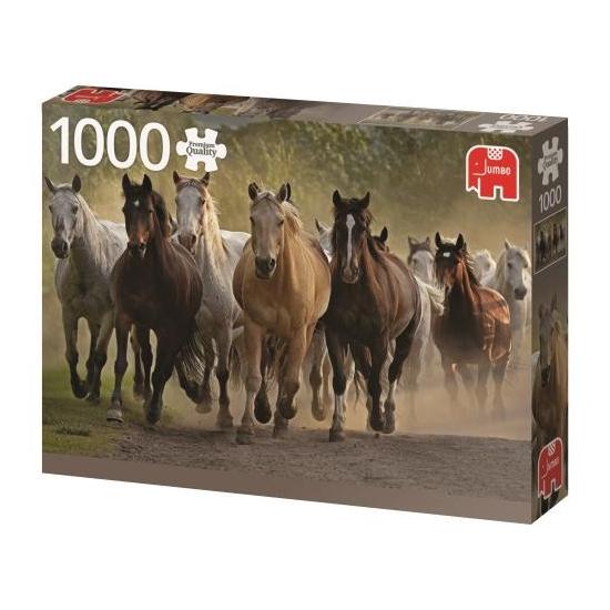 Puzzle Jumbo Un groupe de chevaux 1000 pièces