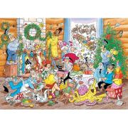 Jumbo Puzzle Un Noël en laine 500 pièces