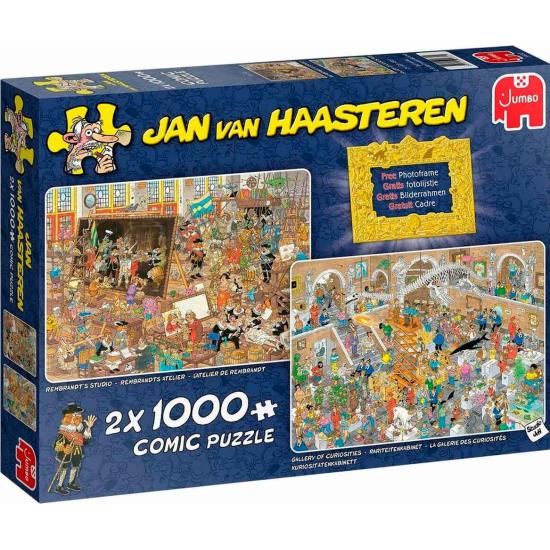 Puzzle Jumbo Voyage au Musée 2 x 1000 pièces