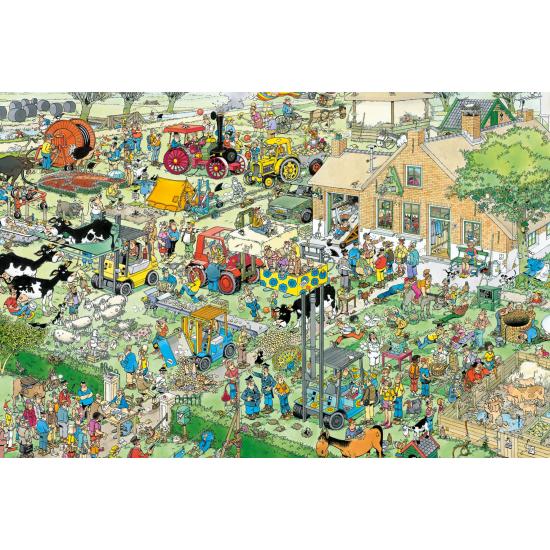 Puzzle Jumbo Visite à la Ferme 1500 pièces