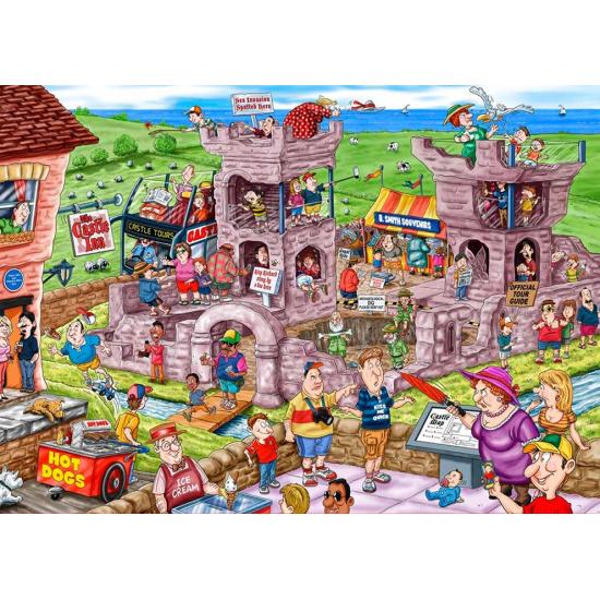 Puzzle Jumbo Château du 14ème siècle 1000 pièces