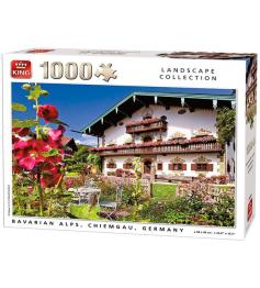 Puzzle King Alpes bavaroises Chiemgau Allemagne 1000 pièces