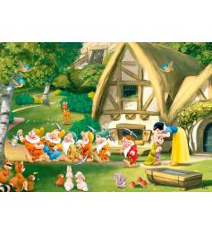 Puzzle Roi Blanche-Neige et les Sept Nains 500 pièces