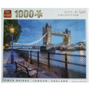 Puzzle 1000 pièces Roi la nuit au Tower Bridge
