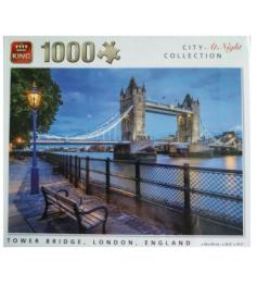 Puzzle 1000 pièces Roi la nuit au Tower Bridge
